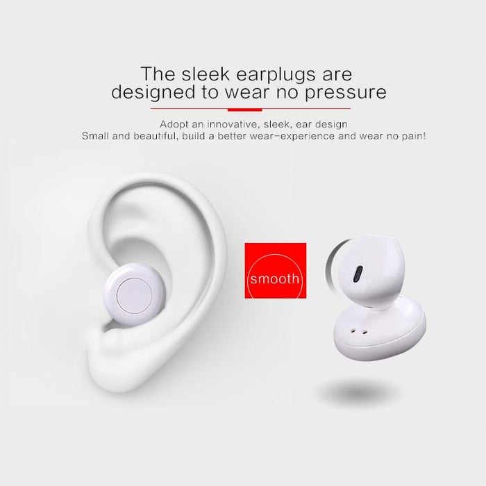 J012 Single Ear Mini Bluetooth 4.2 In-Ear Stereo Earphone With Charging Box