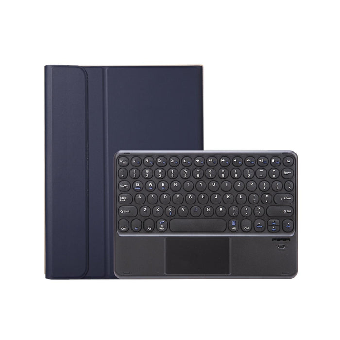 For Ipad 10Th Gen 10.9 2022 Lambskin Texture Bluetooth Touch Keyboard Leather Tablet Case With Pen Slot