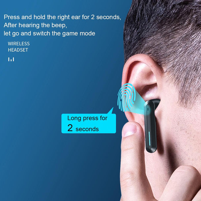 Wk Et-V9 Et Series Tws Wireless Bluetooth 5.0 Gaming Earphone