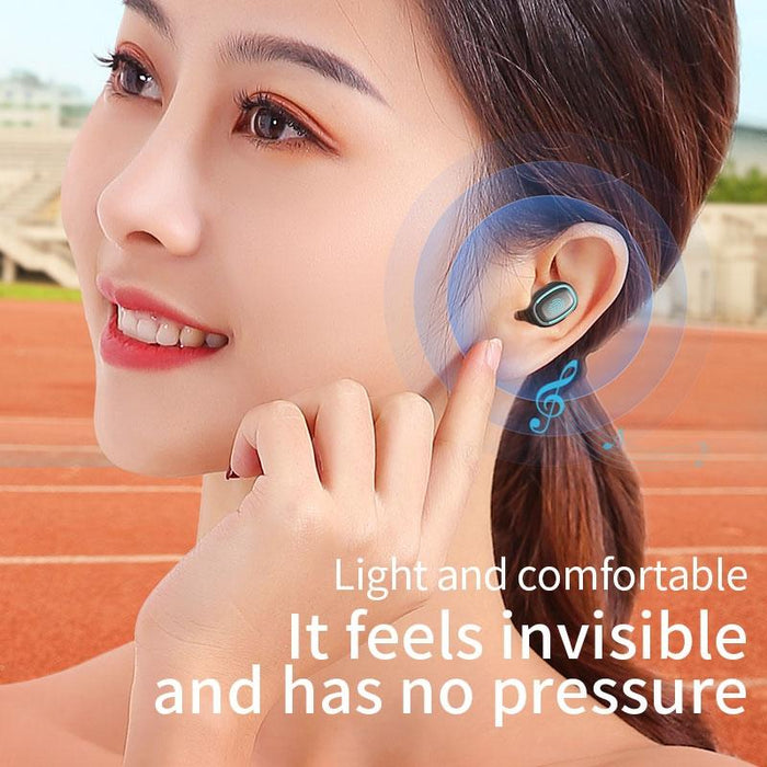 C1 Tws Touch Digital Display True Wireless Bluetooth 5.0 Earphone With Charging Box