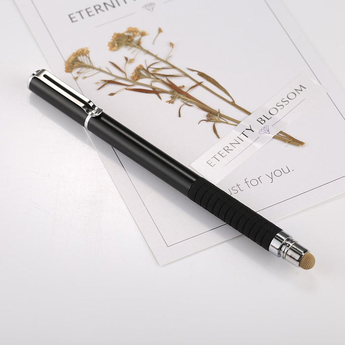 For Iphone Ipad Samsung And Other Capacitive Touch Screen Smartphones Or Tablet Pc Universal 2 In 1 Multifunction Round Thin Tip Capacitive Touch Screen Stylus Pen