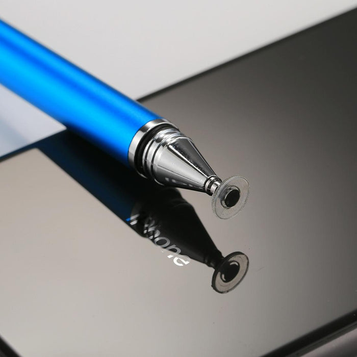 For Iphone Ipad Samsung And Other Capacitive Touch Screen Smartphones Or Tablet Pc Universal 2 In 1 Multifunction Round Thin Tip Capacitive Touch Screen Stylus Pen
