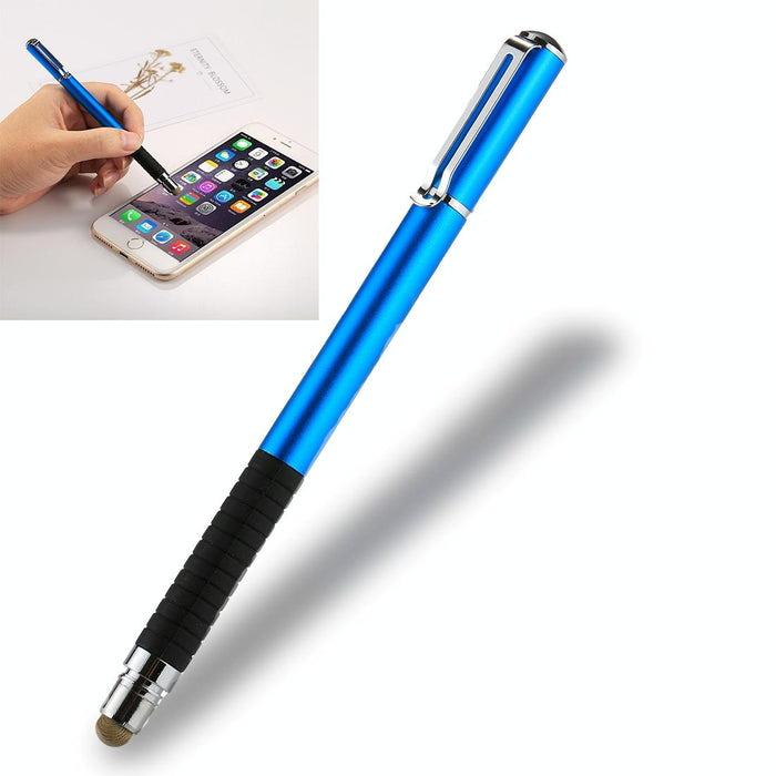 For Iphone Ipad Samsung And Other Capacitive Touch Screen Smartphones Or Tablet Pc Universal 2 In 1 Multifunction Round Thin Tip Capacitive Touch Screen Stylus Pen