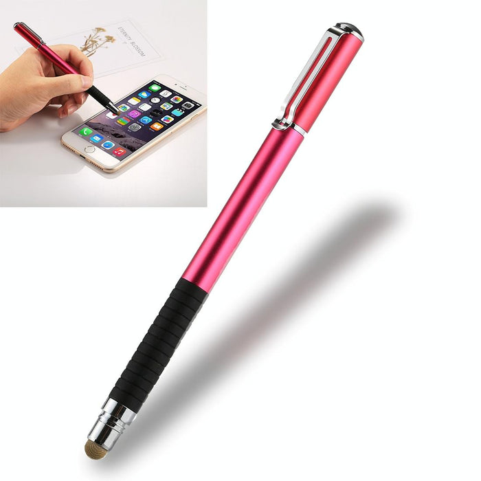 For Iphone Ipad Samsung And Other Capacitive Touch Screen Smartphones Or Tablet Pc Universal 2 In 1 Multifunction Round Thin Tip Capacitive Touch Screen Stylus Pen