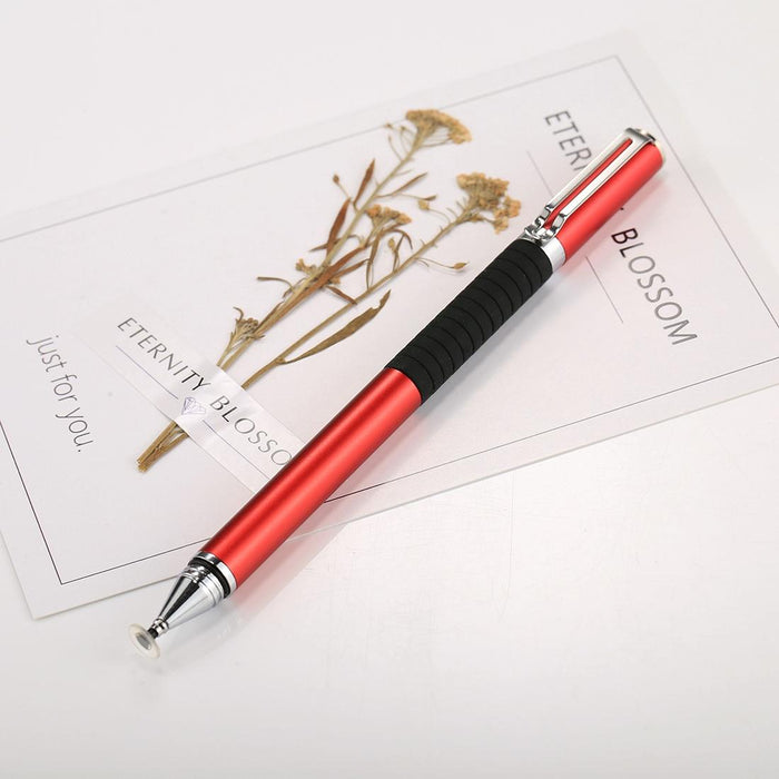 For Iphone Ipad Samsung And Other Capacitive Touch Screen Smartphones Or Tablet Pc Universal 2 In 1 Multifunction Round Thin Tip Capacitive Touch Screen Stylus Pen