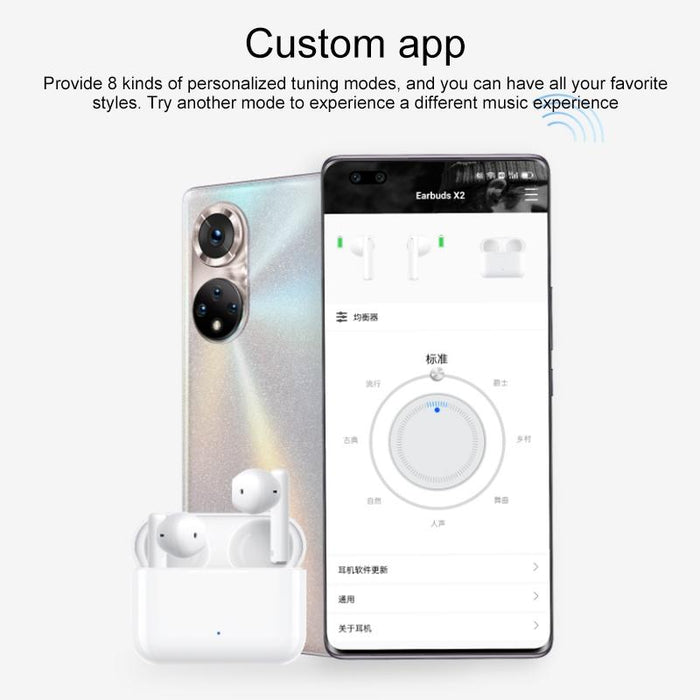 Earbuds X2 True Wireless Bluetooth Earphone Iceland White