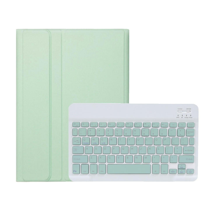 For Ipad 10Th Gen 10.9 2022 Lambskin Texture Ultra-Thin Bluetooth Keyboard Leather Tablet Case With Pen Slot