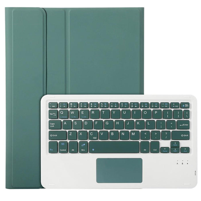 For Ipad 10Th Gen 10.9 2022 Lambskin Texture Bluetooth Touch Keyboard Leather Tablet Case With Pen Slot