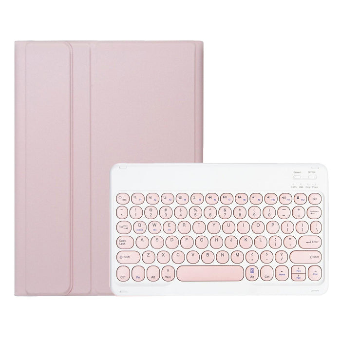 For Ipad 10Th Gen 10.9 2022 Lambskin Texture Bluetooth Keyboard Leather Tablet Case With Pen Slot