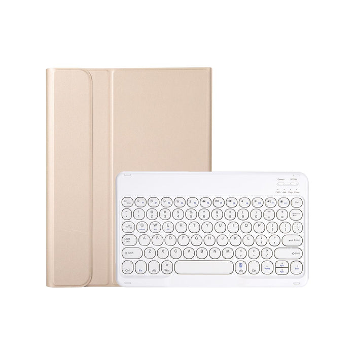 For Ipad 10Th Gen 10.9 2022 Lambskin Texture Bluetooth Keyboard Leather Tablet Case With Pen Slot