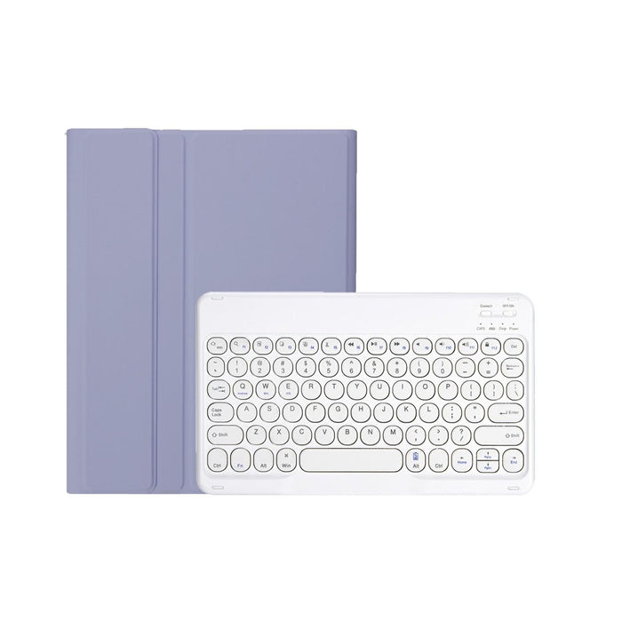 For Ipad 10Th Gen 10.9 2022 Lambskin Texture Bluetooth Keyboard Leather Tablet Case With Pen Slot