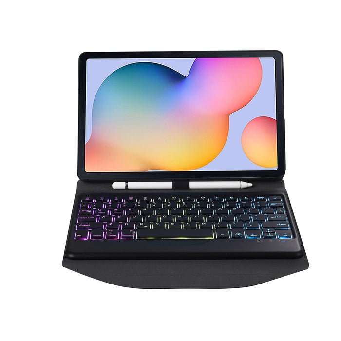 Triangle Backlit Keyboard Case For Samsung Tab S6 Lite