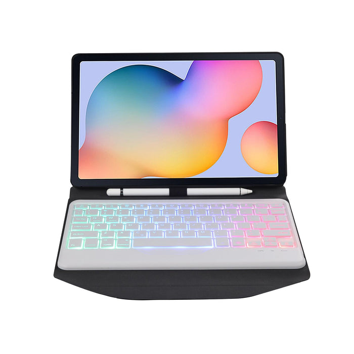 Triangle Backlit Keyboard Case For Samsung Tab S6 Lite