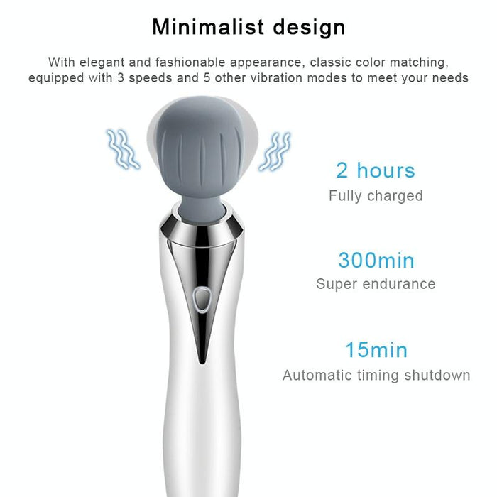 Hand-Held Electric Massage Stick Portable & Multifunctional