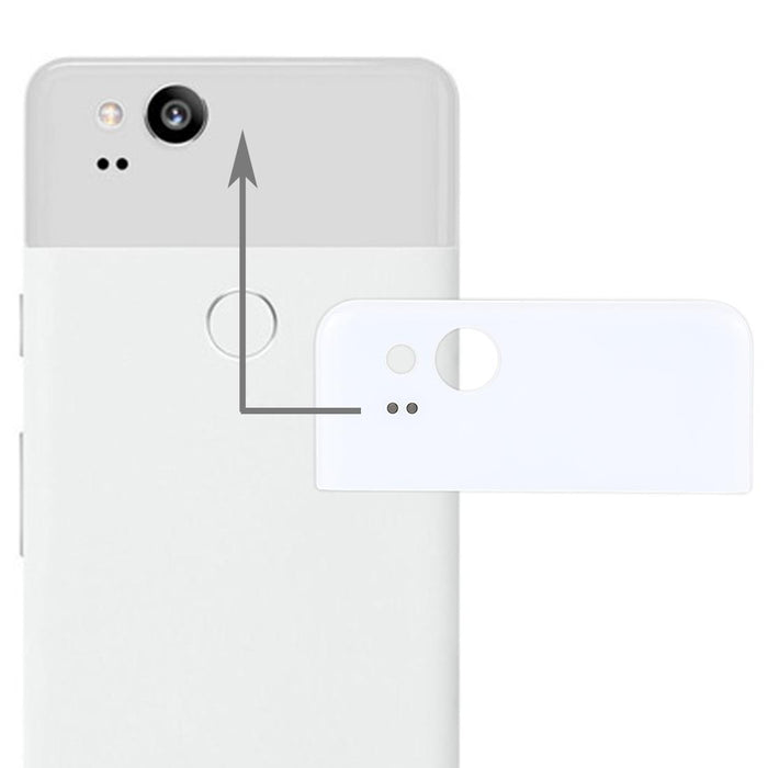 Google Pixel 2 Back Cover Top Glass Lens