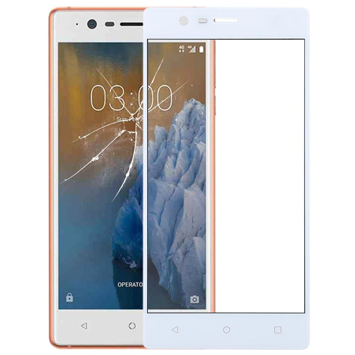 Front Screen Outer Glass Lens For Nokia 3