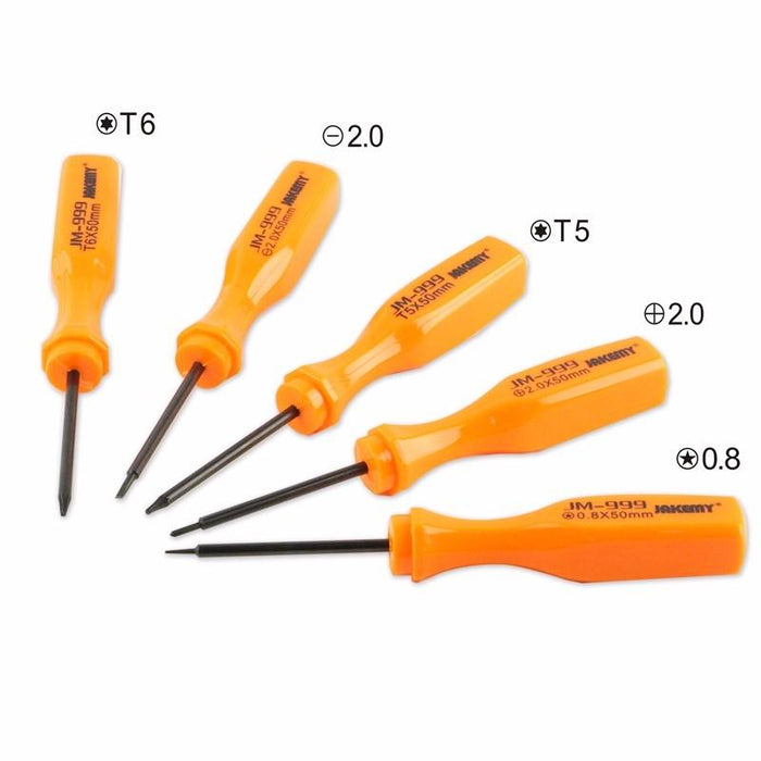 Jakemy Jm 999 5 In 1 Precision Screwdriver Set Carbon Steel