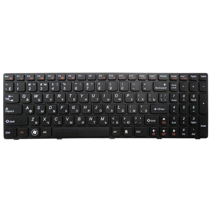 Ru Version Russian Laptop Keyboard For Lenovo V570 / Z570 / Z575