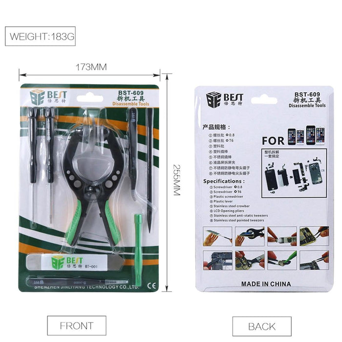 8 In 1 Best Bst 609 Cell Phone Repair Tool Kit Opening Tools