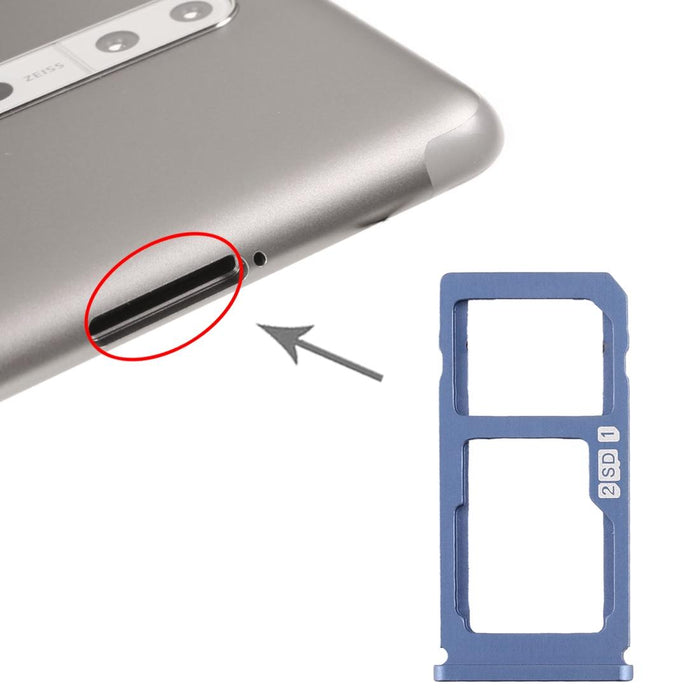 Replacement Sim Card Tray And Micro Sd For Nokia 8 / N8 Ta