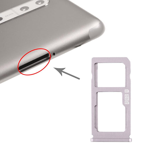 Replacement Sim Card Tray And Micro Sd For Nokia 8 / N8 Ta