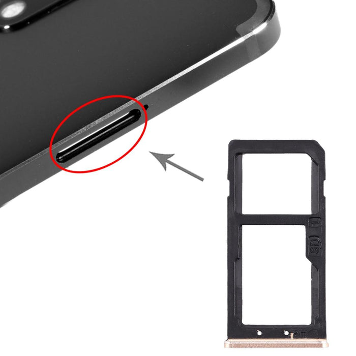 Replacement Sim Card Tray And Micro Sd For Nokia 6 Ta 1000