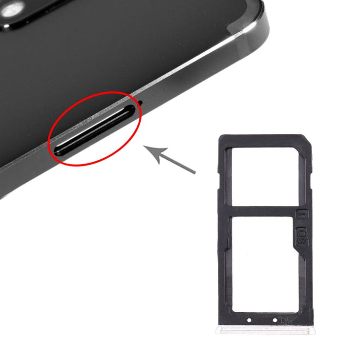 Replacement Sim Card Tray And Micro Sd For Nokia 6 Ta 1000