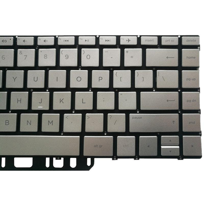 Us Version Keyboard With Keyboard Backlight For Hp Spectre X360 13-W Series 13-W013Dx 13-W014Dx 13-W023Dx 13-W063Nr 13-W010Ca 13-W020Ca Silver