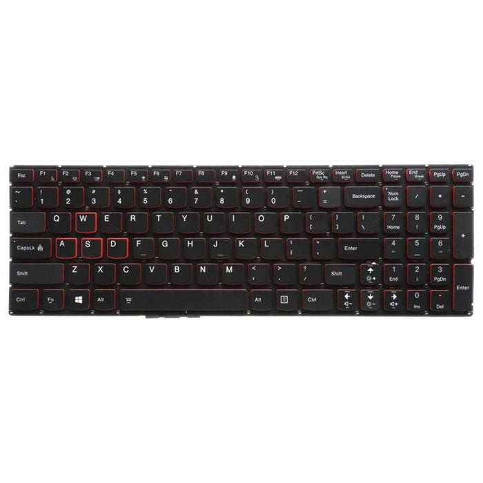 Us Version Keyboard With Keyboard Backlight For Lenovo Ideapad Y700 Y700-15 Y700-15Isk Y700-15Acz Y700-17Isk Y700-15Ise