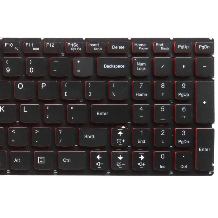 Us Version Keyboard With Keyboard Backlight For Lenovo Ideapad Y700 Y700-15 Y700-15Isk Y700-15Acz Y700-17Isk Y700-15Ise