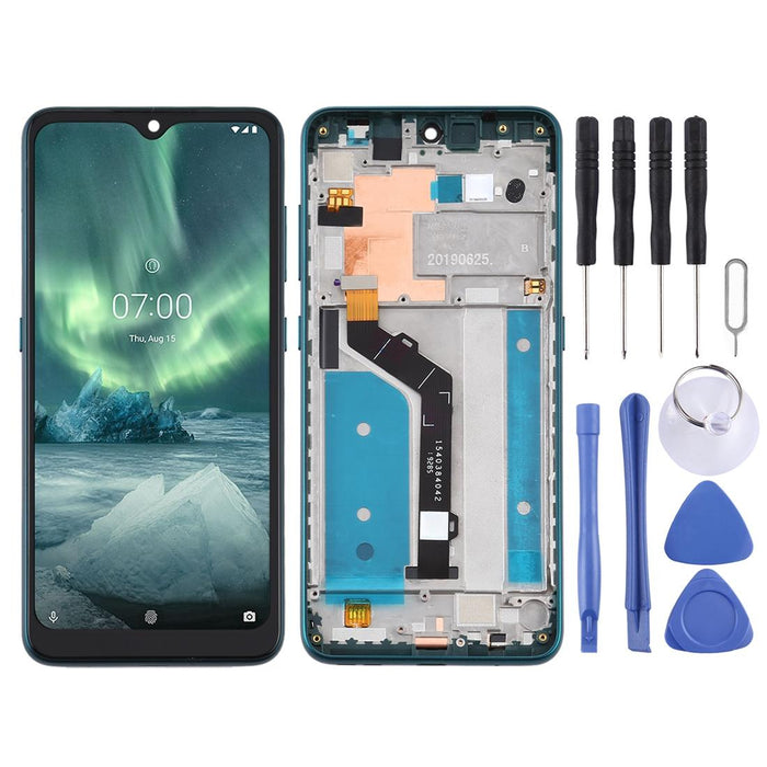 Full Assembly Tft Lcd Screen for Nokia 7.2 with Frame