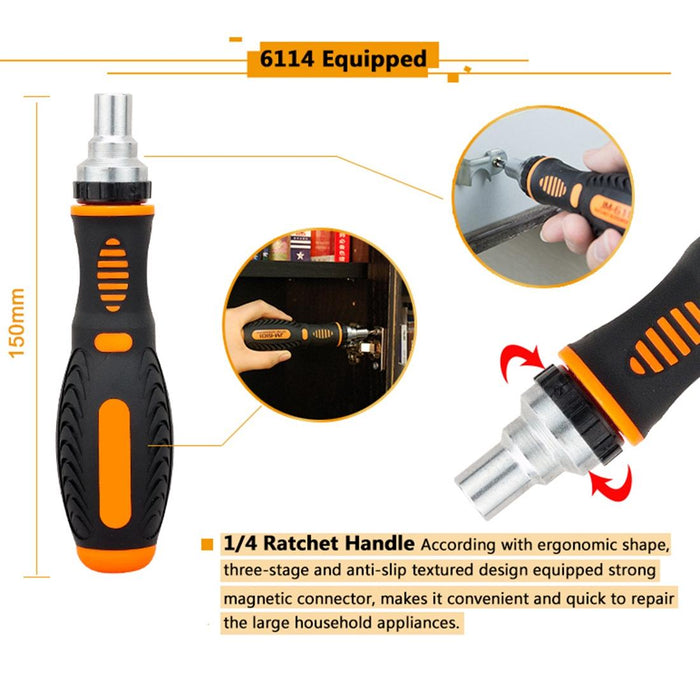 Jakemy Jm 6113 73 In 1 Household Hardware Screwdriver