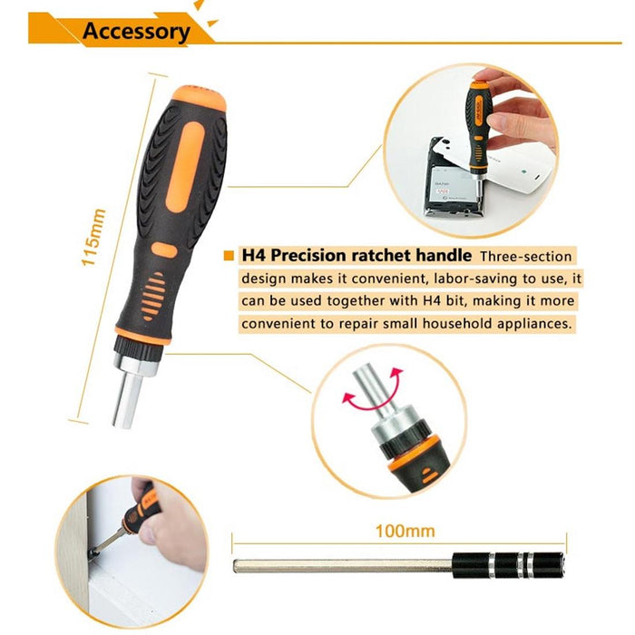 Jakemy Jm 6113 73 In 1 Household Hardware Screwdriver