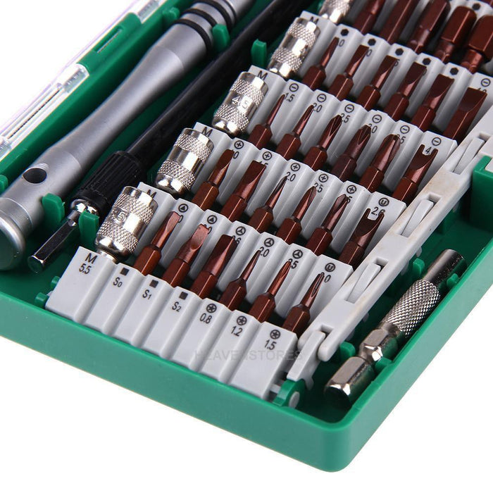 60 Piece 1 S2 Tool Steel Precision Screwdriver Nutdriver