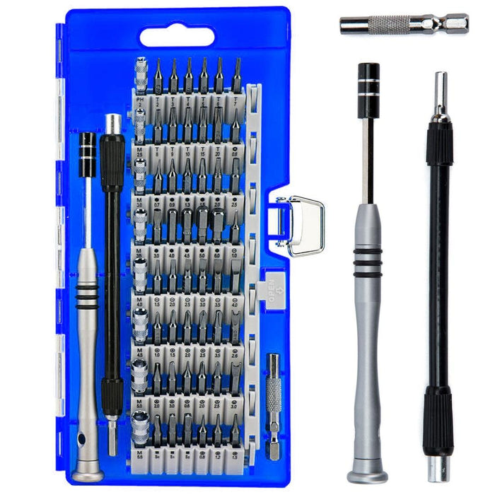 60 Piece 1 S2 Tool Steel Precision Screwdriver Nutdriver