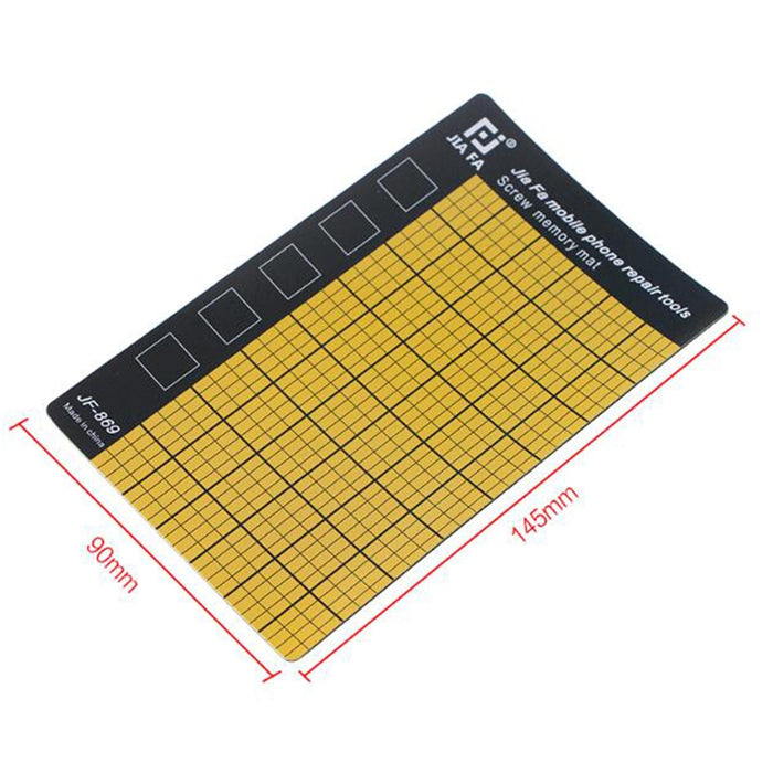 Jf 869 Universal Magnetic Screws Mat For Phone Repair Size