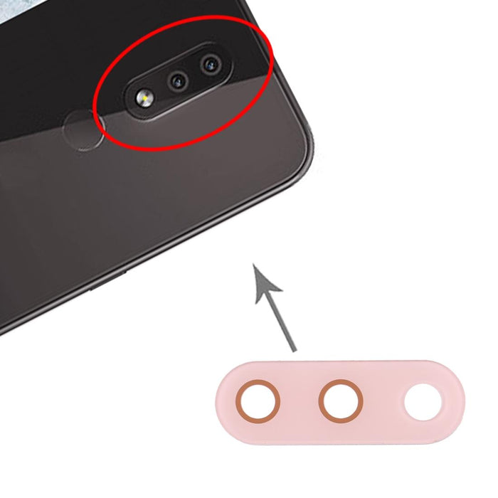 Replacement 10 Pcs Back Camera Lens For Nokia 4.2 / Ta 1184