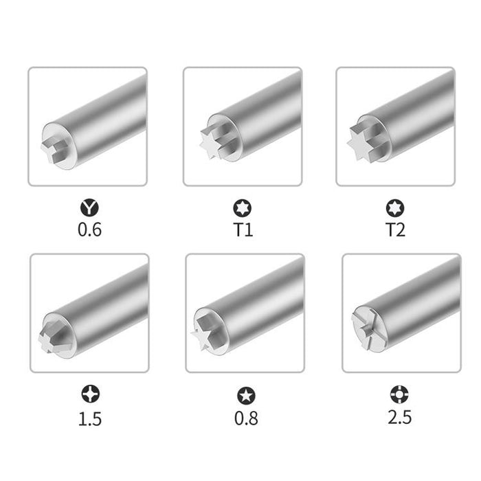 Bst 898 6 In 1 3d Screwdriver For Mobile Phone Dismantling