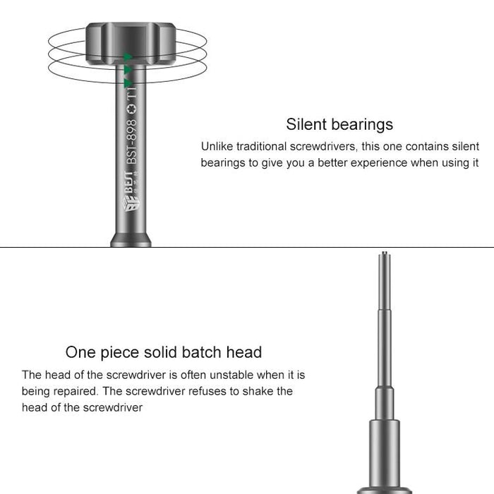 Bst 898 6 In 1 3d Screwdriver For Mobile Phone Dismantling