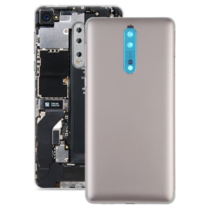 Battery Back Cover With Camera Lens And Side Keys For Nokia