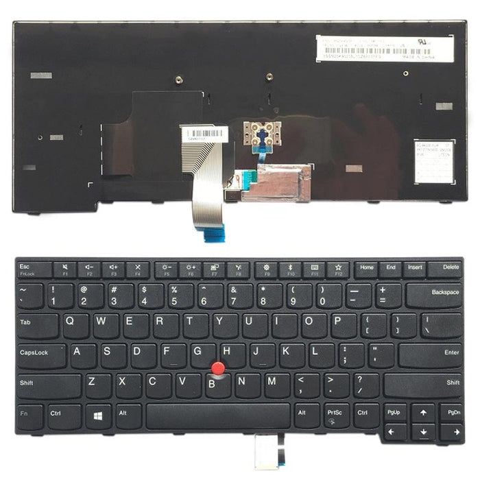 Us Version English Laptop Keyboard With Pointing Sticks For Lenovo Ibm Thinkpad E470 / E470C / E475, Teclado 01Ax080 / 01Ax040 / 01Ax000 / Sn20K93235