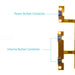 Power Button And Volume Flex Cable For Motorola Moto x Play