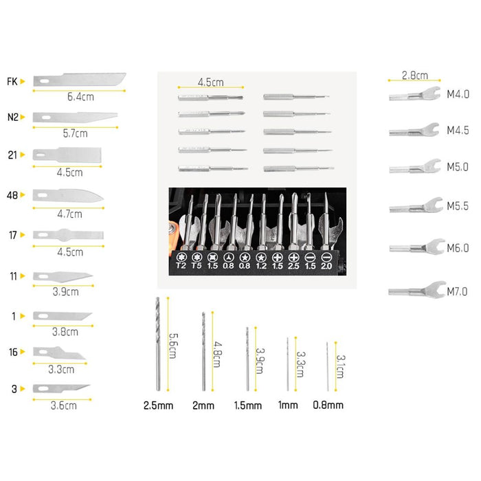 Jakemy Jm 8158 34 In 1 Multipurpose Screwdriver Set