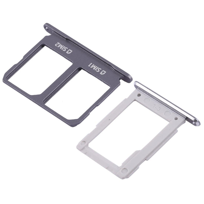 Replacement 2 Sim Card Tray Micro Sd For Galaxy A9100 / A9