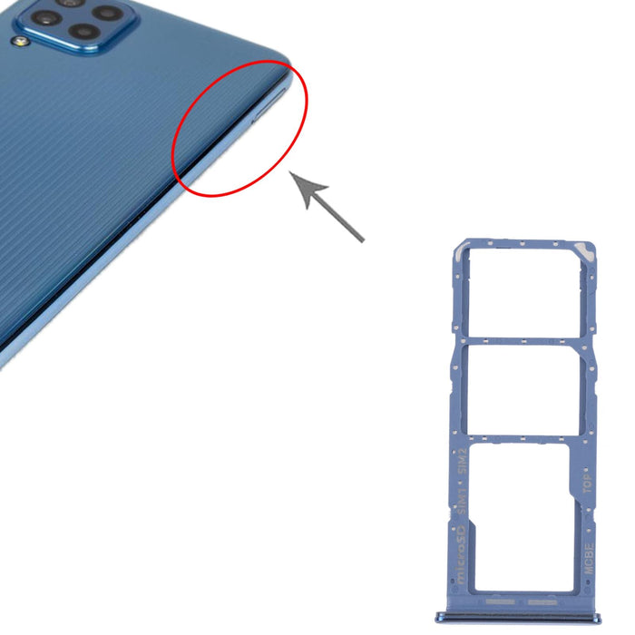 Original Sim Card Tray And Micro Sd For Samsung Galaxy M32