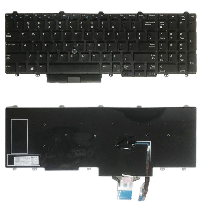 Us Version Keyboard For Dell Latitude E5550 5570 5580 5590 Precision 3510 3520 3530 7510 7520 7530 7710 7720