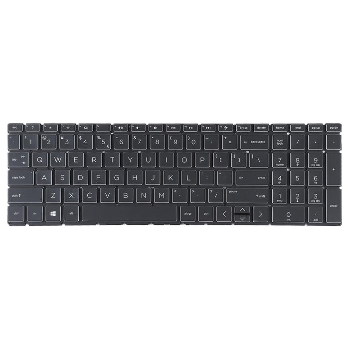 Us Version Keyboard With Keyboard Backlight For Hp 15-Da 15-Da0002Dx 15-Da0008Ca 15-Db 15-Db0003Ca Tpn-C135 Tpn-C136