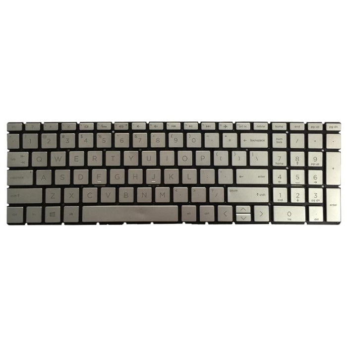 Us Version Keyboard With Keyboard Backlight For Hp 15-Da 15-Da0002Dx 15-Da0008Ca 15-Db 15-Db0003Ca Tpn-C135 Tpn-C136