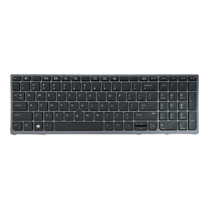 Us Version Keyboard With Backlight For Hp Zbook 15 17 G3 848311-001