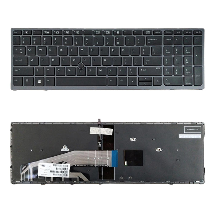 Us Version Keyboard With Backlight For Hp Zbook 15 17 G3 848311-001